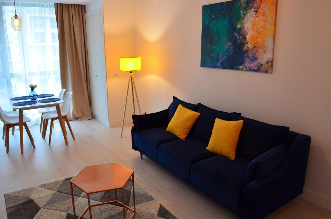 Aba'S Apart Onix Blue Mamaia Nord Năvodari Exterior foto