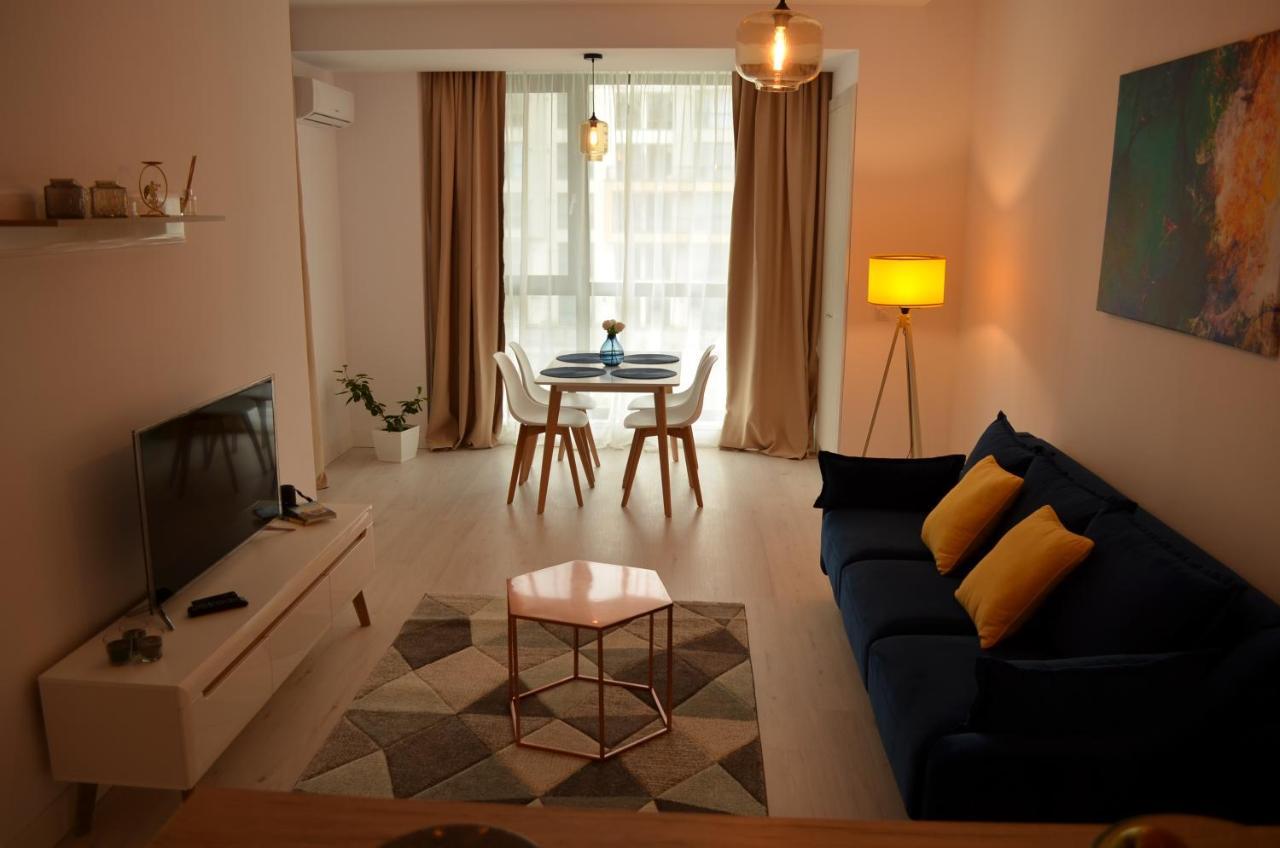 Aba'S Apart Onix Blue Mamaia Nord Năvodari Exterior foto